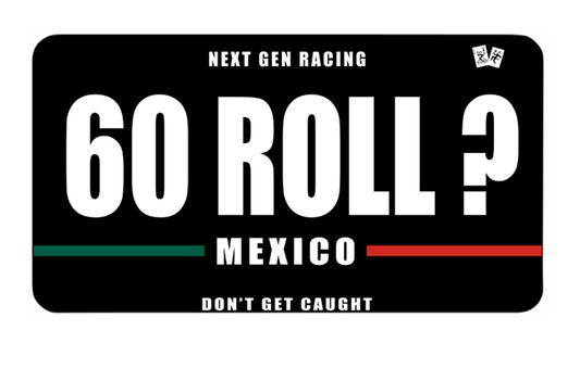 "60 Roll?" Car Plate