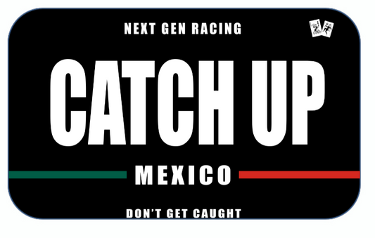 "CATCH UP" Bike Plate