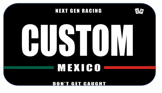 Custom Magnetic Bike Plate