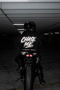 Load image into Gallery viewer, "CHASE ME" REFLECTIVE HOODIE