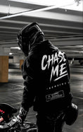 Load image into Gallery viewer, "CHASE ME" REFLECTIVE HOODIE