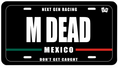 Load image into Gallery viewer, "M DEAD" Car Plate