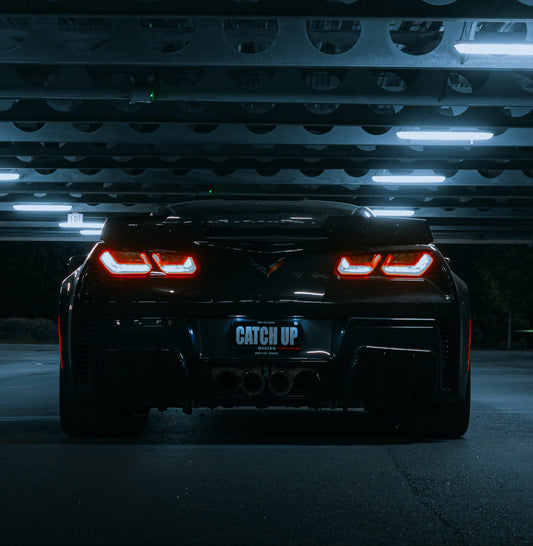 "CATCH UP" Car Plate