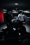 Load image into Gallery viewer, "CATCH UP" REFLECTIVE HOODIE (WHITE)