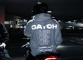 Load image into Gallery viewer, "CATCH UP" REFLECTIVE HOODIE (WHITE)