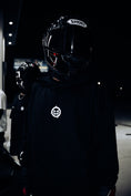 Load image into Gallery viewer, "BORN TO RACE" REFLECTIVE HOODIE
