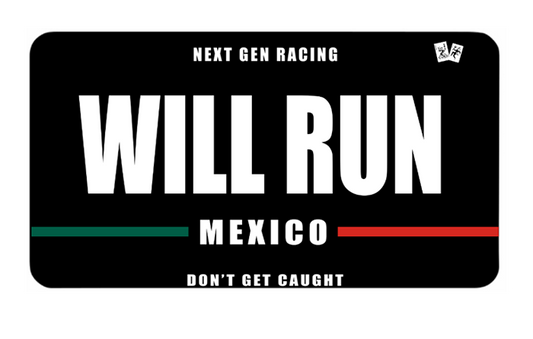 "WILL RUN" Magnetic Plate