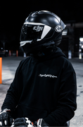 Load image into Gallery viewer, "BORN 2 RACE" WHITE HOODIE