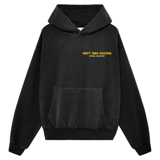 "CATCH UP" YELLOW HOODIE