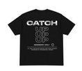 Load image into Gallery viewer, "CATCH UP" REFLECTIVE TEE (BLACK)