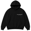 Load image into Gallery viewer, "CATCH UP" REFLECTIVE HOODIE (BLACK)