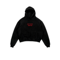 Load image into Gallery viewer, "CHASE ME" BLACK HOODIE