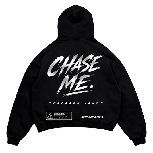 "CHASE ME" REFLECTIVE HOODIE