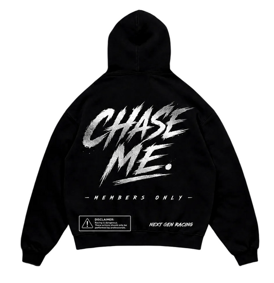 "CHASE ME" REFLECTIVE HOODIE