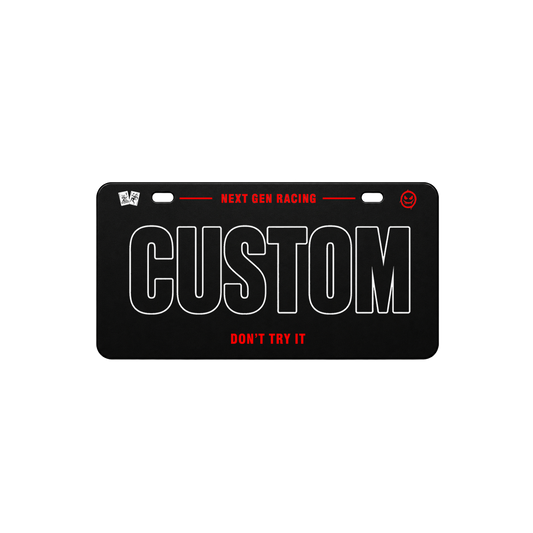 CUSTOM BIKE PLATE