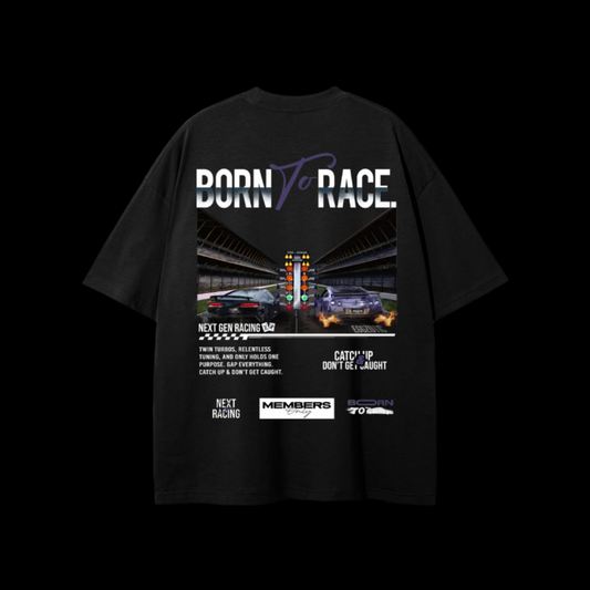 "BORN TO RACE" TEE