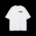Load image into Gallery viewer, WHITE "CHASE ME" TEE