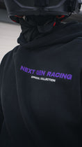 Load image into Gallery viewer, "CATCH UP" PURPLE HOODIE