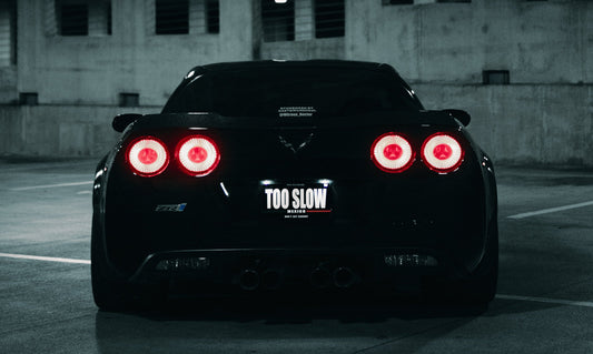 "TOO SLOW" Car Plate