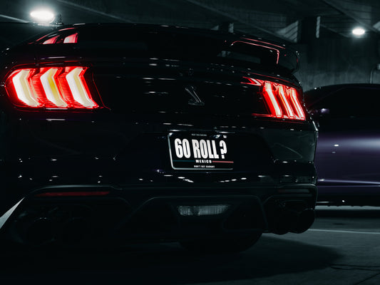 "60 Roll?" Car Plate