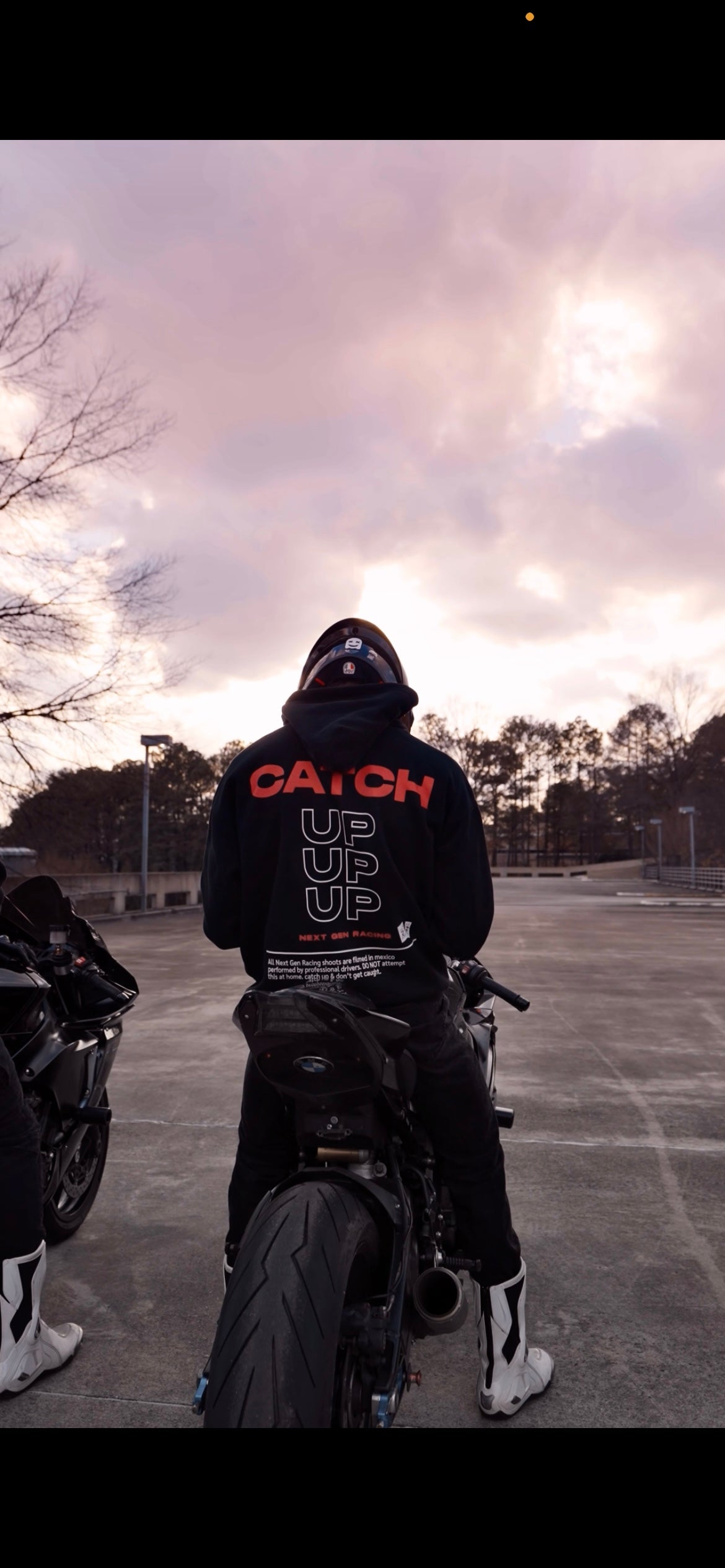 "CATCH UP" HOODIE