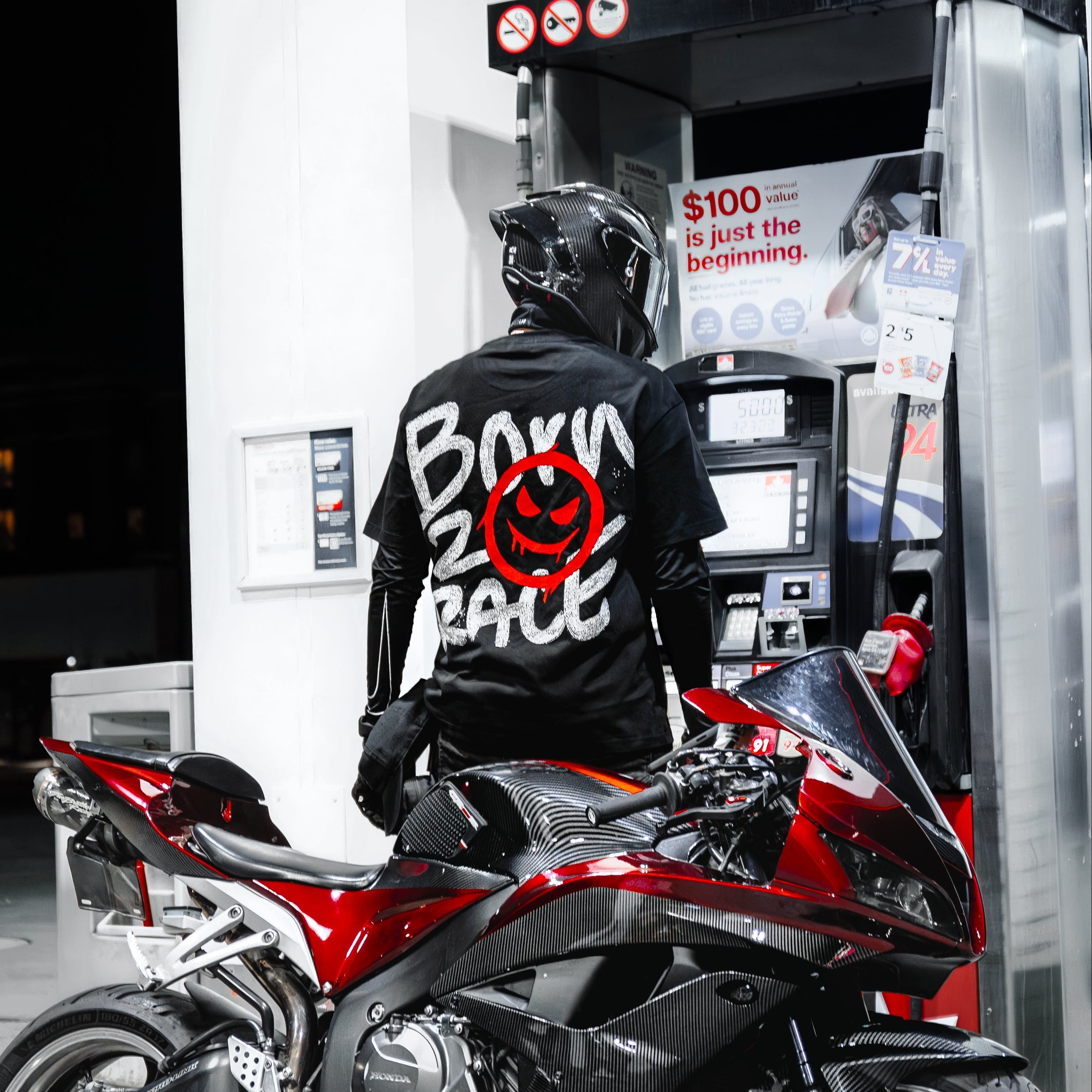 "born 2 race" tees