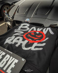 Load image into Gallery viewer, "BORN 2 RACE" RED HOODIE
