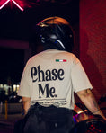 Load image into Gallery viewer, Cream/Light Brown "Chase Me" Tee
