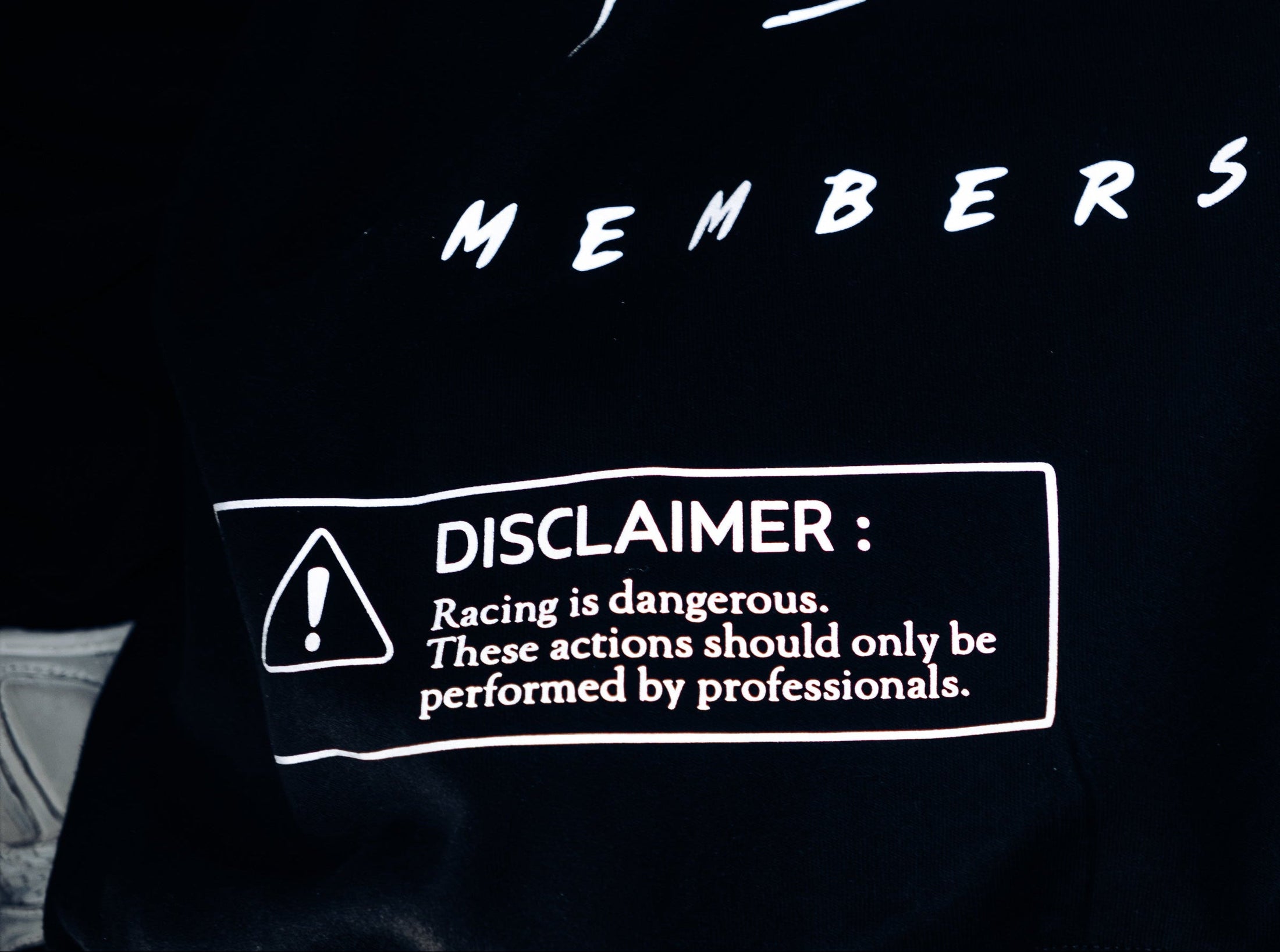 "CHASE ME" REFLECTIVE TEE