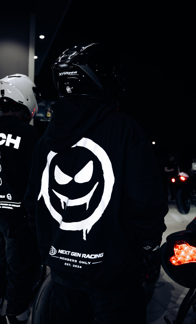 REFLECTIVE LOGO HOODIE