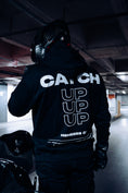 Load image into Gallery viewer, "CATCH UP" REFLECTIVE HOODIE (BLACK)
