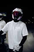 Load image into Gallery viewer, "CATCH UP" REFLECTIVE TEE (WHITE)
