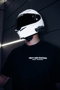 Load image into Gallery viewer, "CATCH UP" REFLECTIVE TEE (BLACK)
