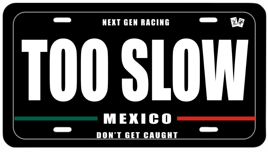 "TOO SLOW" Non-Magnetic Plate