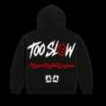 Load image into Gallery viewer, "TOO SLOW" RED HOODIE
