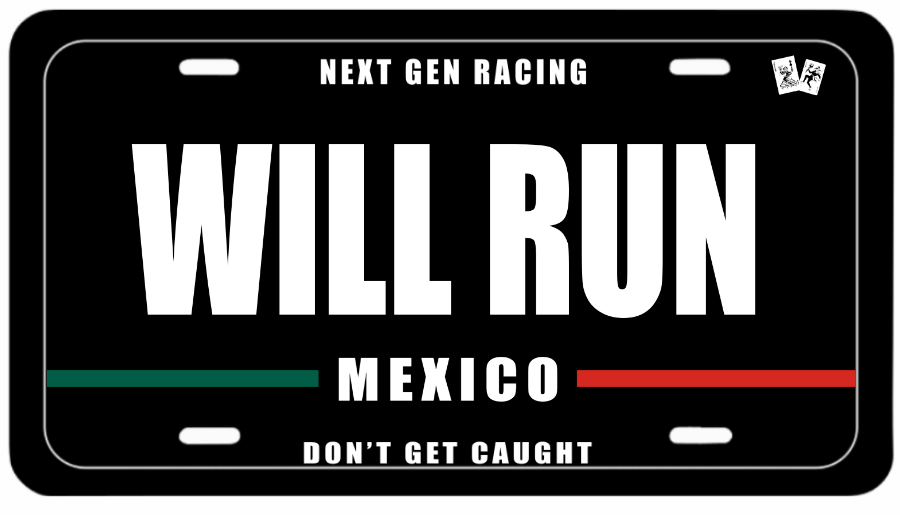 "WILL RUN" Non-Magnetic Plate