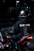 Load image into Gallery viewer, "CATCH UP" WHITE HOODIE
