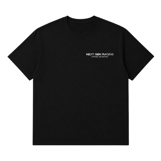 "CATCH UP" REFLECTIVE TEE (BLACK)
