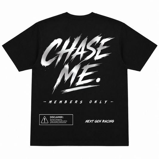 "CHASE ME" REFLECTIVE TEE