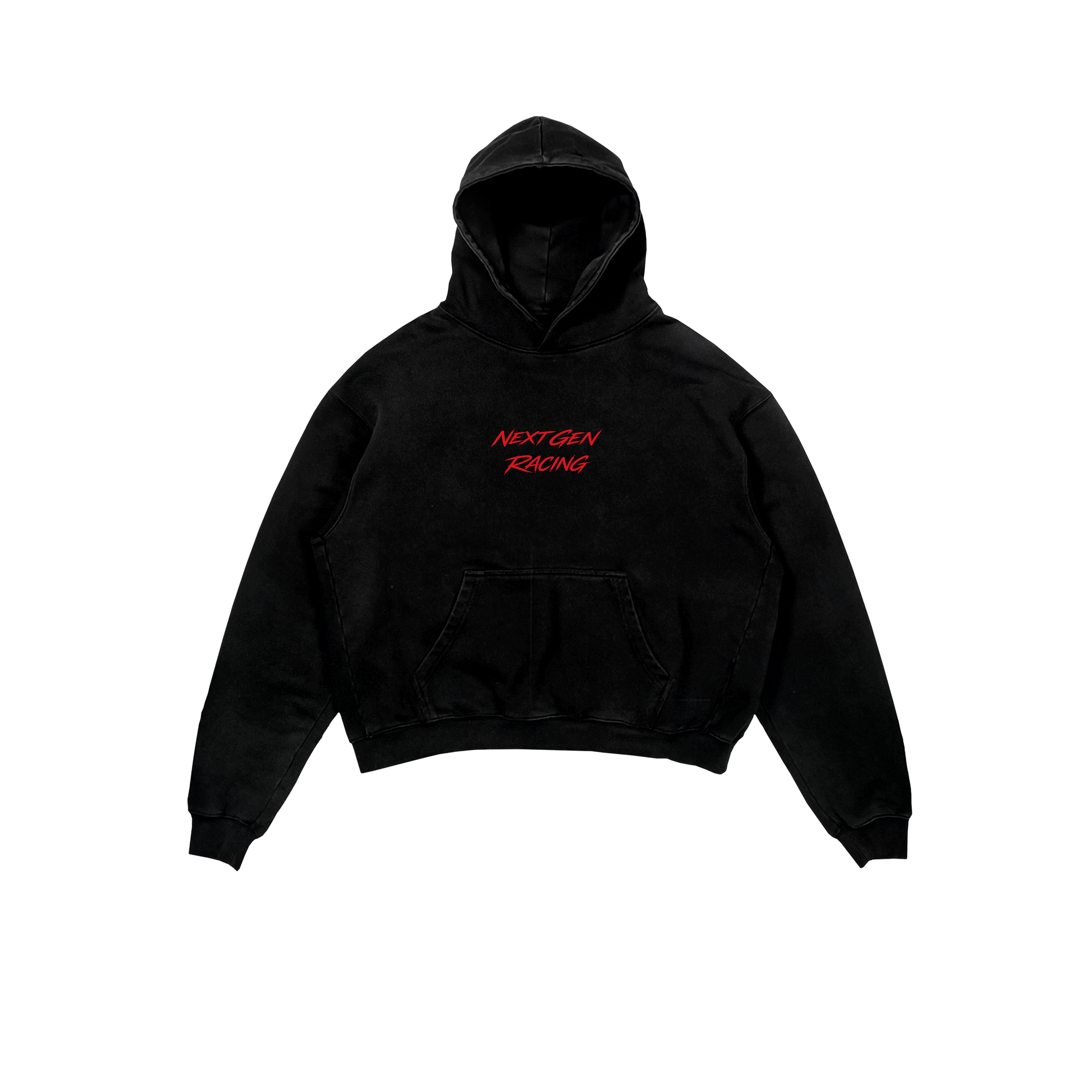 "CHASE ME" BLACK HOODIE