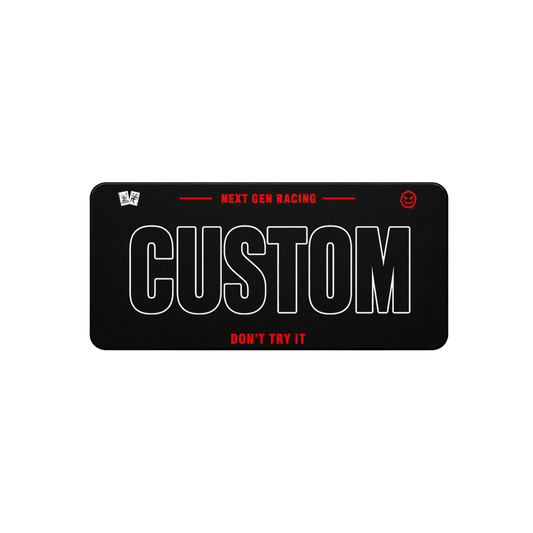 CUSTOM CAR PLATE