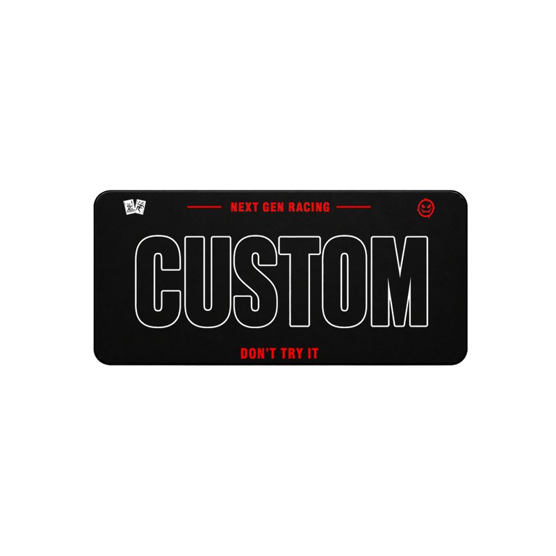 CUSTOM CAR PLATE