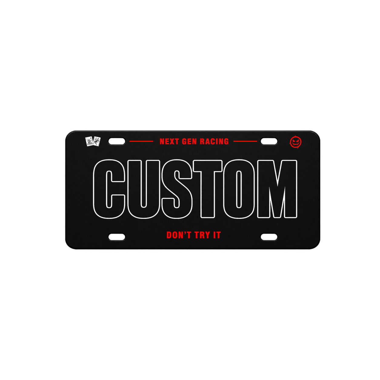 CUSTOM CAR PLATE