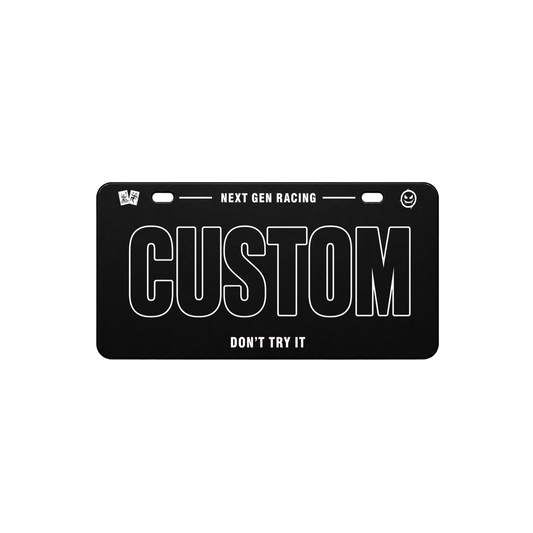CUSTOM BIKE PLATE