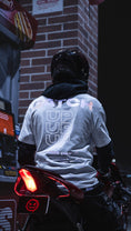 Load image into Gallery viewer, "CATCH UP" REFLECTIVE TEE (WHITE)
