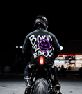 Load image into Gallery viewer, "BORN 2 RACE" PURPLE TEE
