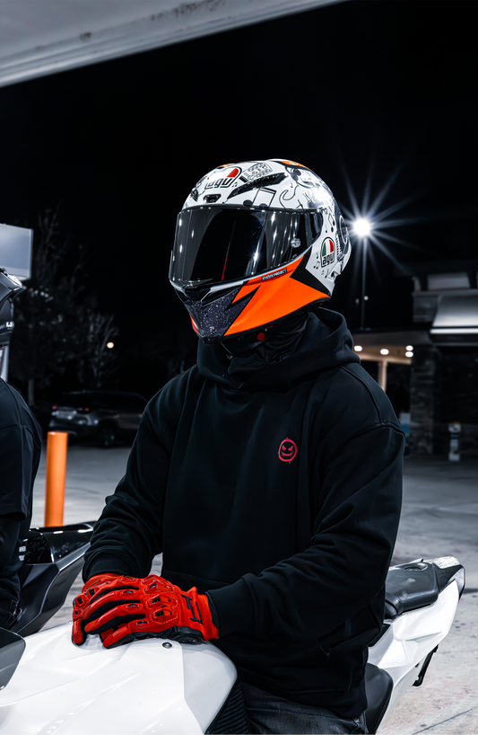 "TOO SLOW" RED HOODIE