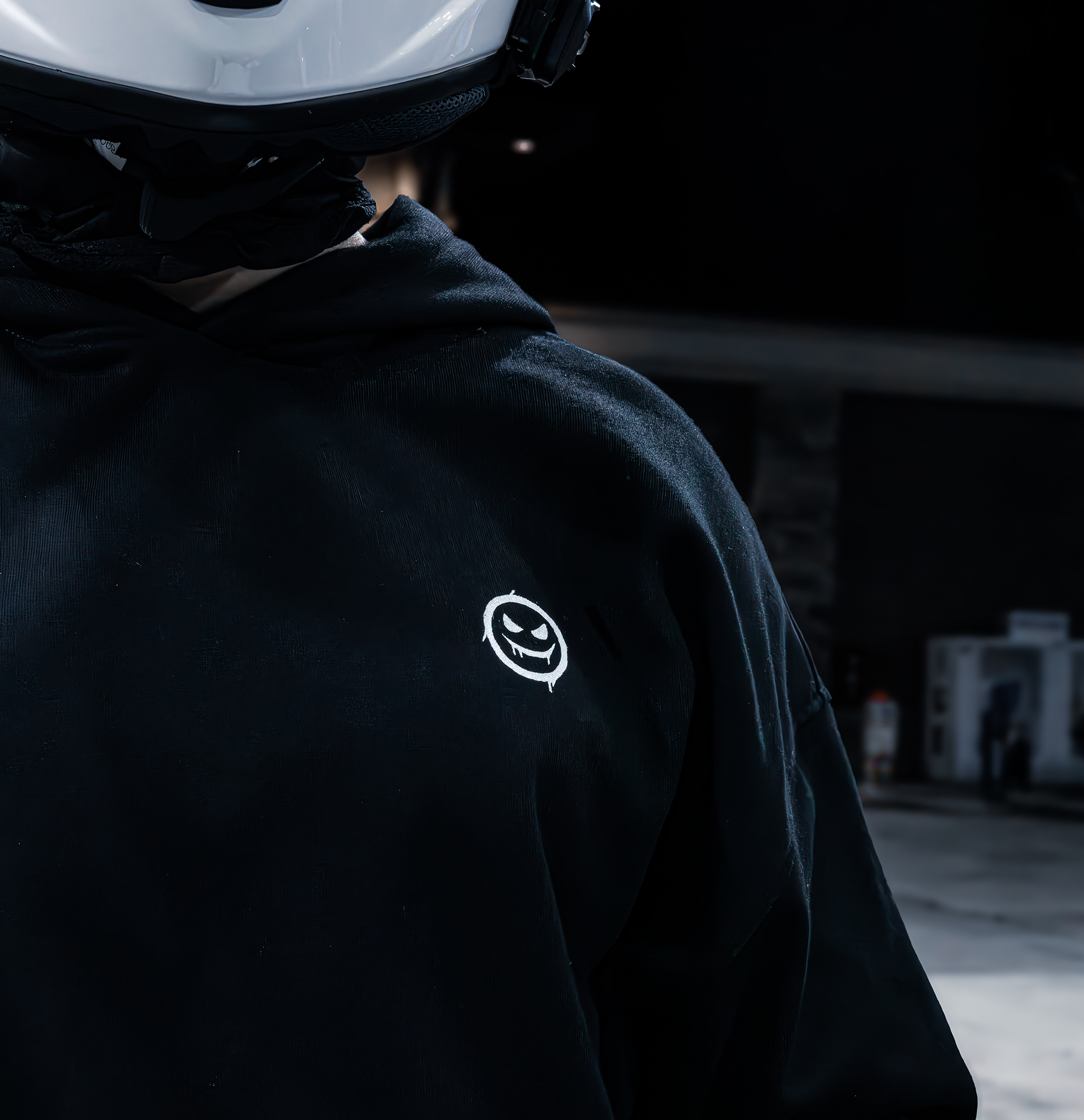 "TOO SLOW" WHITE HOODIE